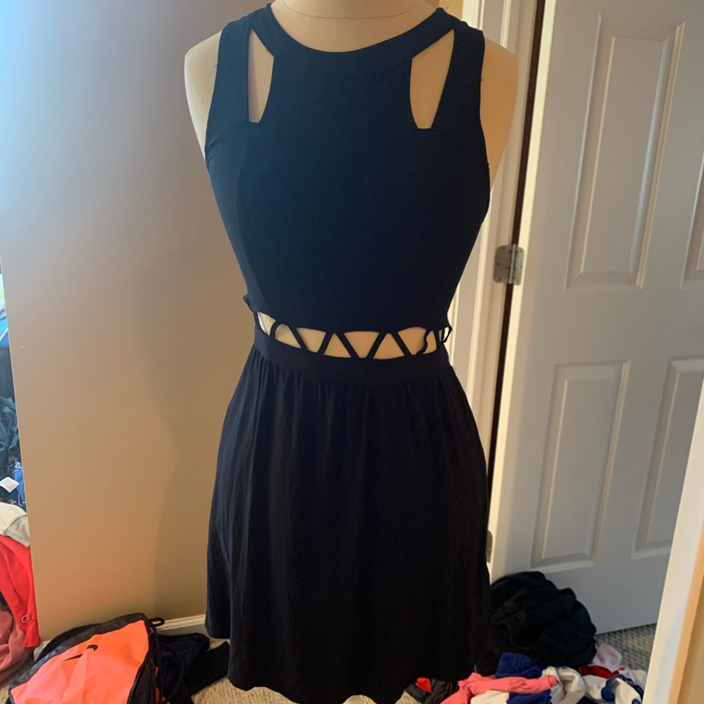 H&M black dress